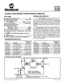浏览型号TC4423CPA的Datasheet PDF文件第1页