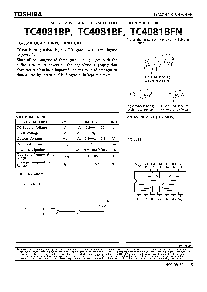 浏览型号TC4081BFN的Datasheet PDF文件第1页
