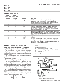 浏览型号TC7106RCPL的Datasheet PDF文件第6页
