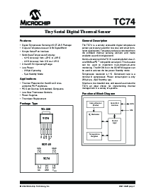 浏览型号TC74A0-50VAT的Datasheet PDF文件第1页