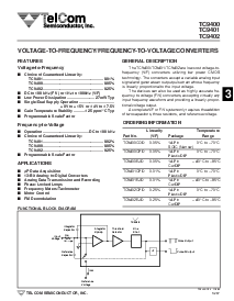 浏览型号TC9400的Datasheet PDF文件第1页