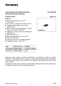 浏览型号TCA505BG的Datasheet PDF文件第1页