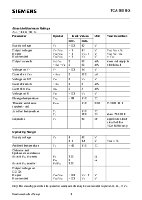 浏览型号TCA505BG的Datasheet PDF文件第9页