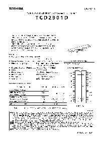 浏览型号TCD2901D的Datasheet PDF文件第1页