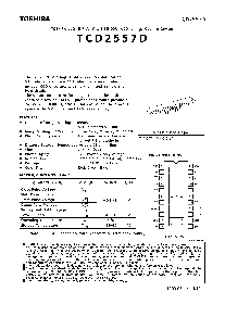 浏览型号TCD2557D的Datasheet PDF文件第1页