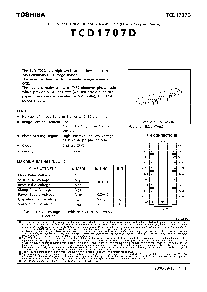 浏览型号TCD1707D的Datasheet PDF文件第1页