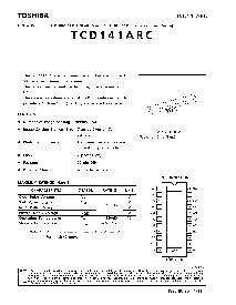 浏览型号TCD141的Datasheet PDF文件第1页