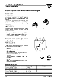 浏览型号TCDT1122G的Datasheet PDF文件第1页