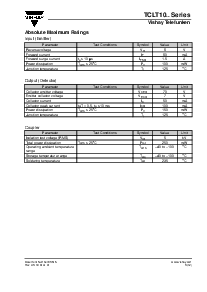 浏览型号TCLT1000的Datasheet PDF文件第3页