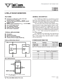 浏览型号TCM810LENB的Datasheet PDF文件第1页
