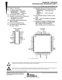 浏览型号TCM320AC36的Datasheet PDF文件第1页