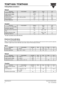 浏览型号TCMT4600的Datasheet PDF文件第2页