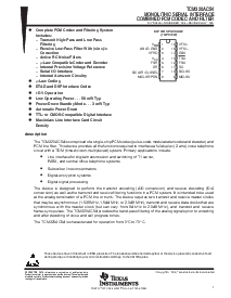 浏览型号TCM320AC54的Datasheet PDF文件第1页