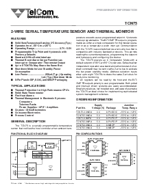 浏览型号TCN75-5.0MOA的Datasheet PDF文件第1页