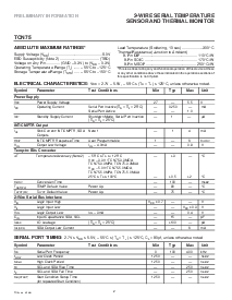 浏览型号TCN75-3.3MPA的Datasheet PDF文件第2页