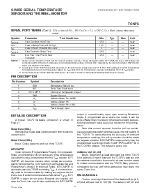 浏览型号TCN75-3.3MPA的Datasheet PDF文件第3页