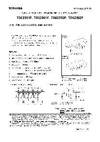 浏览型号TD62301P的Datasheet PDF文件第1页