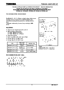 浏览型号TD62004AF的Datasheet PDF文件第1页