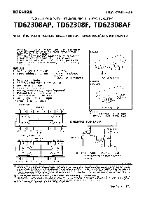 浏览型号TD62308AP的Datasheet PDF文件第1页