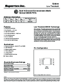 浏览型号TD9944的Datasheet PDF文件第1页