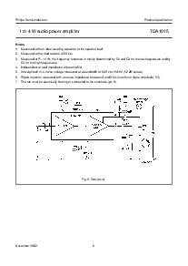 浏览型号TDA1015的Datasheet PDF文件第6页