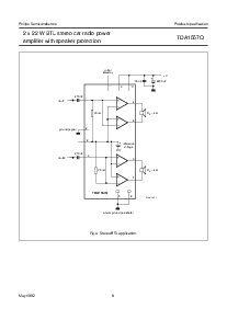 浏览型号TDA1557Q的Datasheet PDF文件第8页