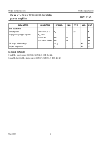 浏览型号TDA1519A的Datasheet PDF文件第3页