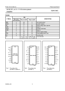 浏览型号TDA1519C的Datasheet PDF文件第5页