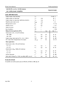 浏览型号TDA1515BQ的Datasheet PDF文件第3页