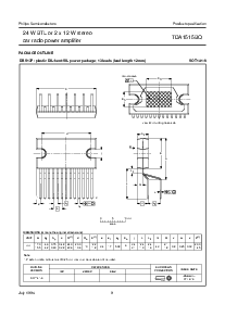 浏览型号TDA1515BQ的Datasheet PDF文件第9页