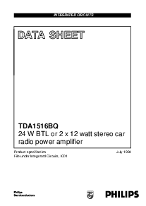 浏览型号TDA1516的Datasheet PDF文件第1页
