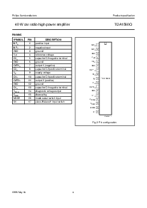 浏览型号TDA1560Q的Datasheet PDF文件第4页