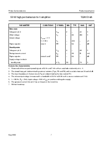 浏览型号TDA1514A的Datasheet PDF文件第7页