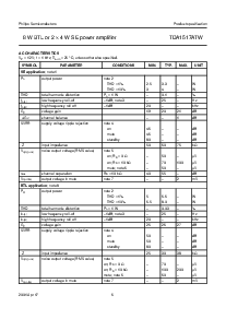 浏览型号TDA1517ATW的Datasheet PDF文件第6页