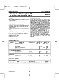 浏览型号TDA1302T的Datasheet PDF文件第1页