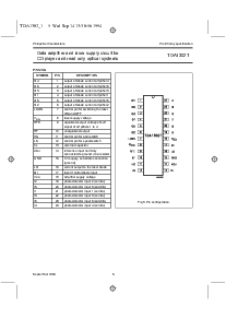 浏览型号TDA1302T的Datasheet PDF文件第4页