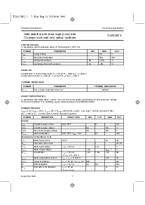 浏览型号TDA1302T的Datasheet PDF文件第6页