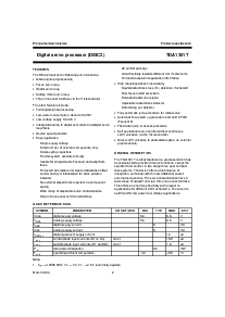 浏览型号TDA1301T的Datasheet PDF文件第1页