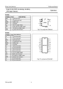 浏览型号TDA1543的Datasheet PDF文件第4页