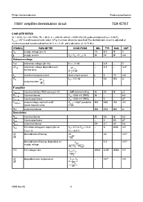 浏览型号TDA1576T的Datasheet PDF文件第6页