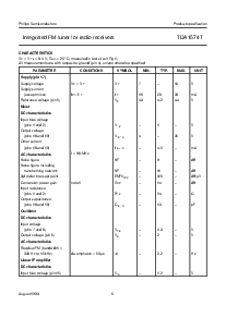 浏览型号TDA1574T的Datasheet PDF文件第6页