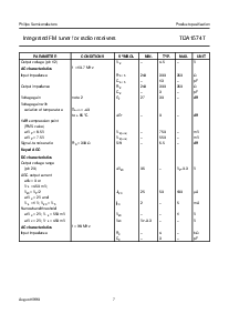 浏览型号TDA1574T的Datasheet PDF文件第7页