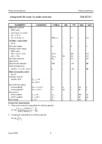 浏览型号TDA1574T的Datasheet PDF文件第8页