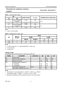 浏览型号TDA1300TT的Datasheet PDF文件第6页