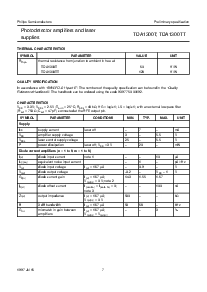浏览型号TDA1300TT的Datasheet PDF文件第7页