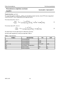 浏览型号TDA1300TT的Datasheet PDF文件第10页