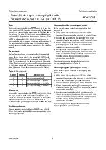 浏览型号TDA1305T的Datasheet PDF文件第8页