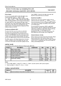浏览型号TDA1305T的Datasheet PDF文件第9页