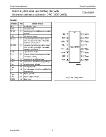 浏览型号TDA1549T的Datasheet PDF文件第5页