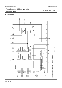 浏览型号TEA1069AH的Datasheet PDF文件第4页